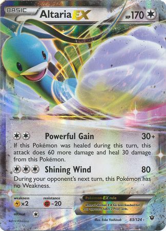 Altaria EX 83/124-Kantocards