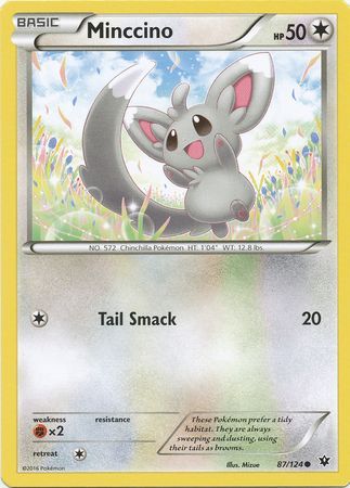 Minccino 87/124-Kantocards