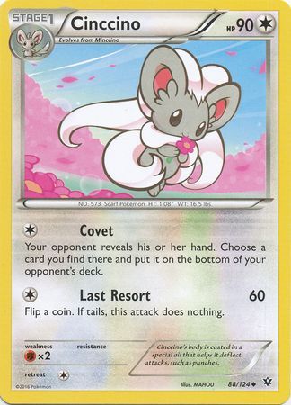 Cinccino 88/124-Kantocards