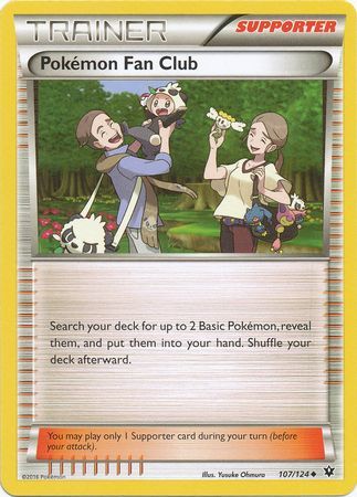 Pokémon Fan Club 107/124-Kantocards