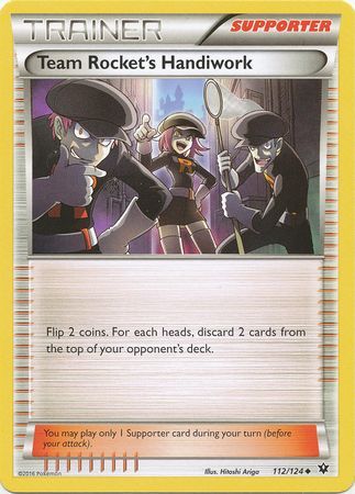 Team Rocket's Handiwork 112/124-Kantocards