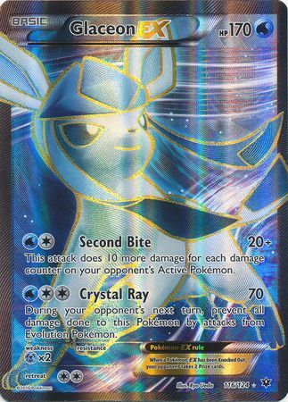 Glaceon EX 116/124-Kantocards