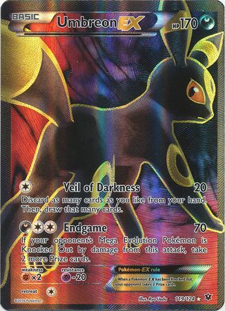 Umbreon EX 119/124-Kantocards