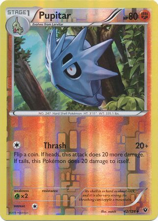 Pupitar 42/124 - Reverse Holo-Kantocards