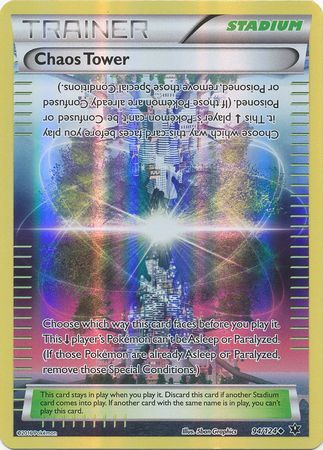 Chaos Tower 94/124 - Reverse Holo-Kantocards