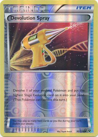 Devolution Spray 95/124 - Reverse Holo-Kantocards