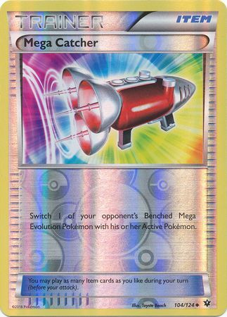 Mega Catcher 104/124 - Reverse Holo-Kantocards