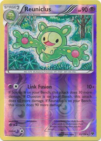 Reuniclus 35/124 - Reverse Holo-Kantocards