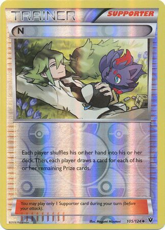 N 105/124 - Reverse Holo-Kantocards