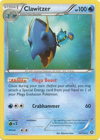 Clawitzer 34/114-Kantocards