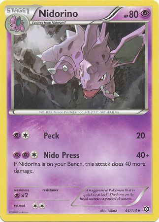 Nidorino 44/114-Kantocards
