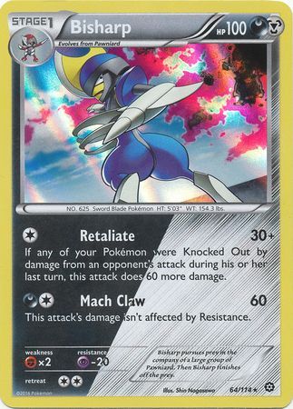 Bisharp 64/114 - Holo-Kantocards