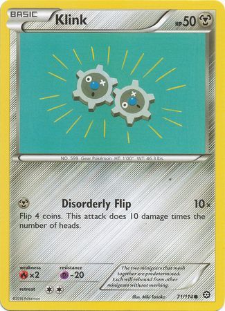 Klink 71/114-Kantocards