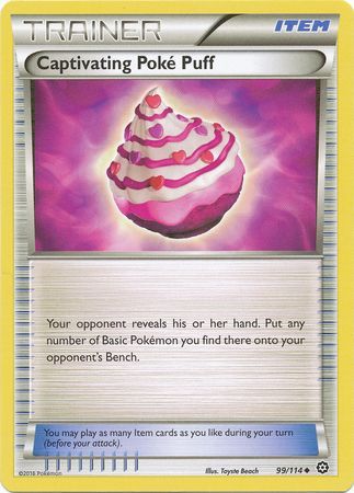 Captivating Poké Puff 99/114-Kantocards