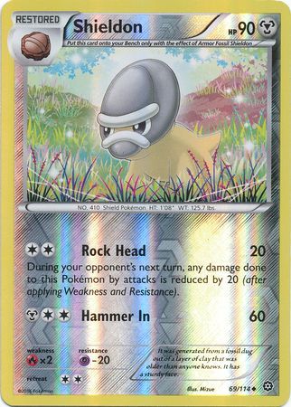 Shieldon 69/114 - Reverse Holo-Kantocards