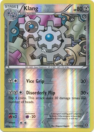 Klang 72/114 - Reverse Holo-Kantocards