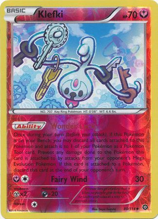 Klefki 80/114 - Reverse Holo-Kantocards