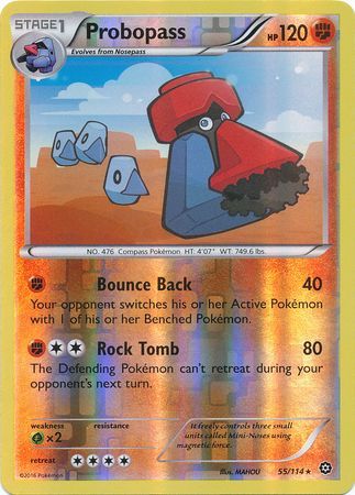 Probopass 55/114 - Reverse Holo-Kantocards