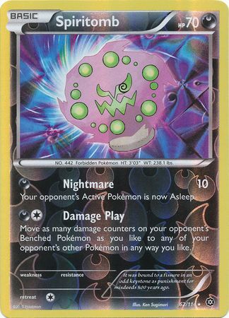 Spiritomb 62/114 - Reverse Holo-Kantocards