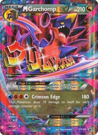 Mega Garchomp EX XY168-Kantocards