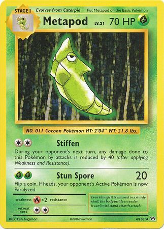 Metapod 4/108-Kantocards