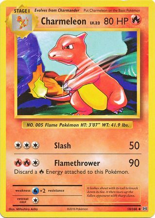 Charmeleon 10/108-Kantocards