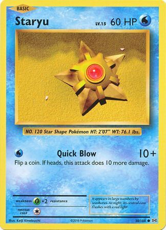 Staryu 30/108-Kantocards