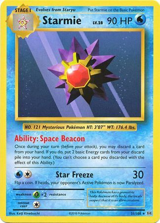 Starmie 31/108-Kantocards