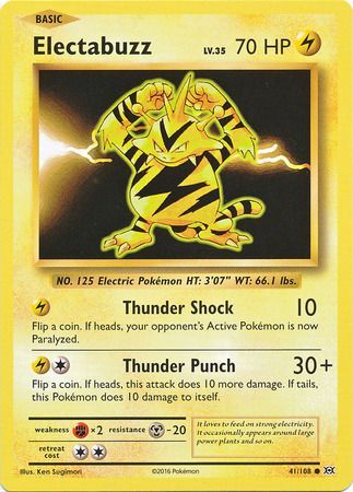 Electabuzz 41/108-Kantocards