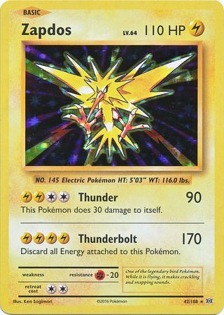 Zapdos 42/108-Kantocards
