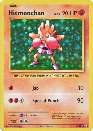 Hitmonchan 62/108-Kantocards