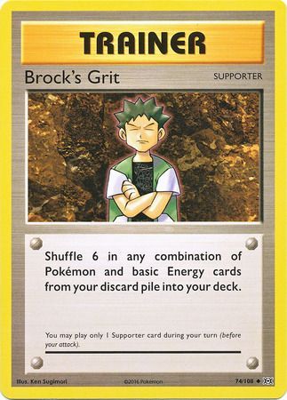 Brock's Grit 74/108-Kantocards
