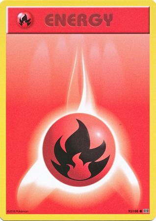 Fire Energy 92/108-Kantocards
