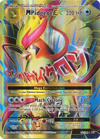 Mega Pidgeot EX 105/108-Kantocards