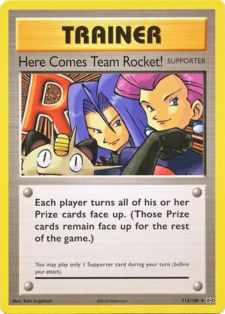 Here Comes Team Rocket! 113/108-Kantocards