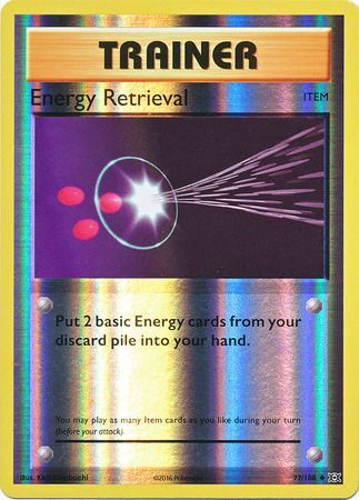 Energy Retrieval 77/108 - Reverse Holo-Kantocards