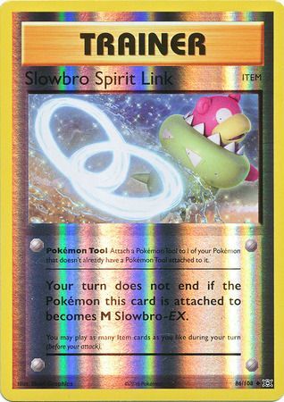 Slowbro Spirit Link 86/108 - Reverse Holo-Kantocards