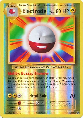 Electrode 40/108 - Reverse Holo-Kantocards