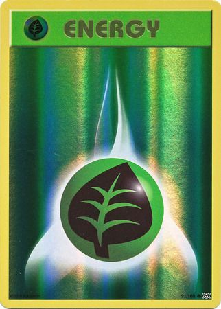 Grass Energy 91/108 - Reverse Holo-Kantocards