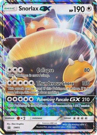 Snorlax GX SM05-Kantocards