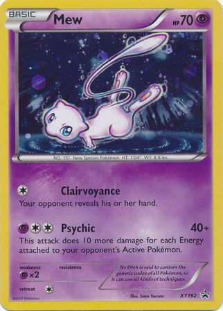 Mew XY192-Kantocards