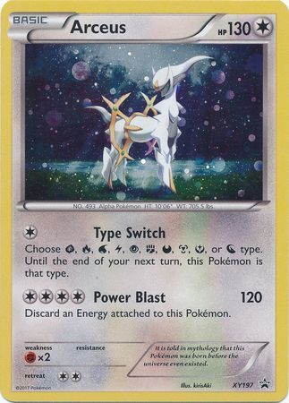 Arceus XY197-Kantocards