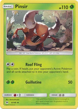 Pinsir 6/149-Kantocards