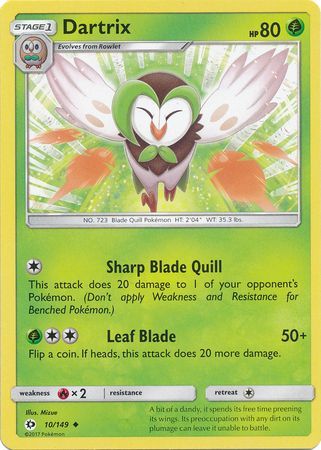 Dartrix 10/149-Kantocards