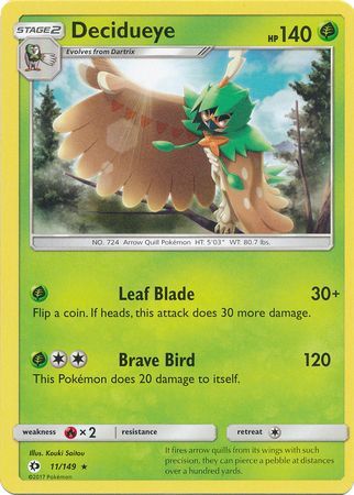 Decidueye 11/149-Kantocards
