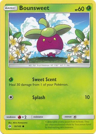 Bounsweet 18/149-Kantocards