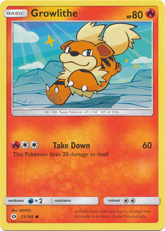 Growlithe 21/149-Kantocards