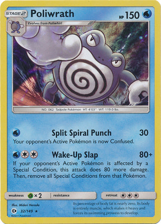 Poliwrath 32/149-Kantocards