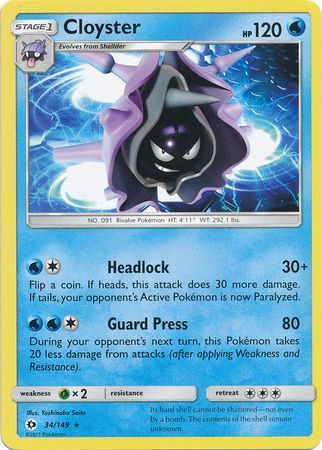 Cloyster 34/149-Kantocards