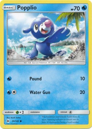Popplio 39/149-Kantocards